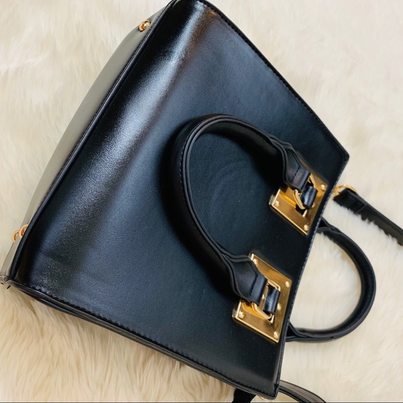 Black & Gold Shoulder/Crossbody/Handbag - Picture 3 of 8